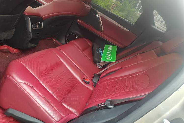 Used Lexus RX 2017 300 with Mark Levinson 4x4 F SPORT Version China V Emission Standard Left Rear Seat