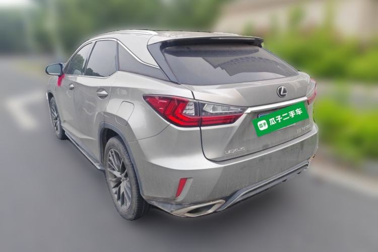 Used Lexus RX 2017 300 with Mark Levinson 4x4 F SPORT Version China V Emission Standard Rear Left 45 Deg