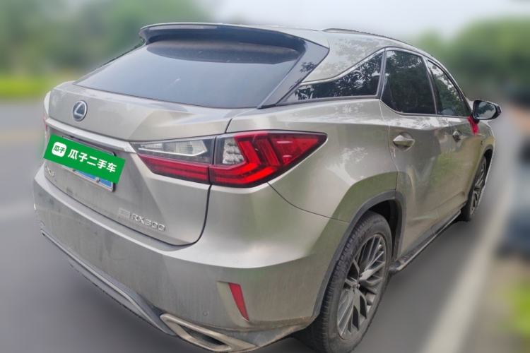 Used Lexus RX 2017 300 with Mark Levinson 4x4 F SPORT Version China V Emission Standard Rear Right 45 Deg
