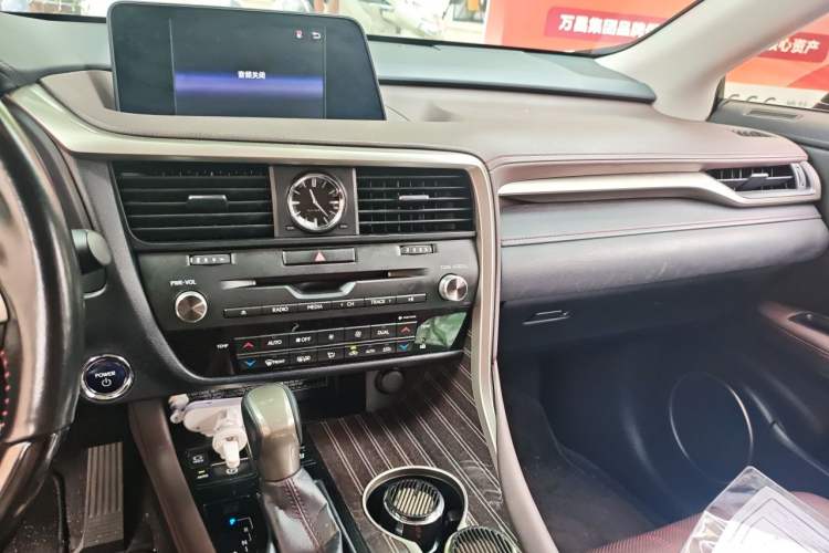 Used Lexus RX 2017 450h Mark Levinson Four-Wheel-Drive Luxury Edition Audio And AC Panel