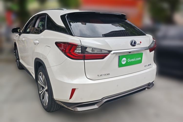 Used Lexus RX 2017 450h Mark Levinson Four-Wheel-Drive Luxury Edition Rear Left 45 Deg