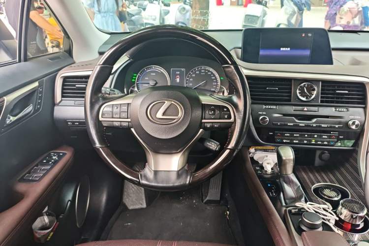 Used Lexus RX 2017 450h Mark Levinson Four-Wheel-Drive Luxury Edition Steering Wheel