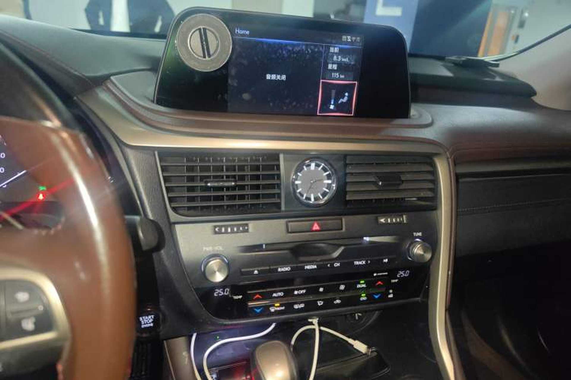 Used Lexus RX 2020 300 4x4 Elegant Edition China VI Audio And AC Panel