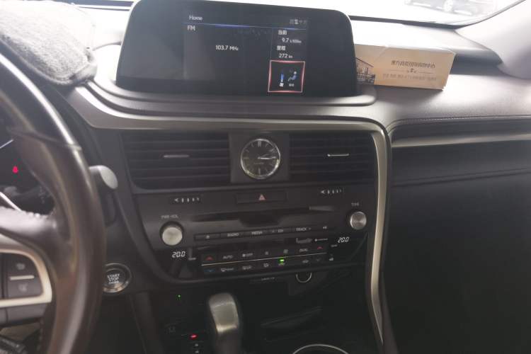 Used Lexus RX 2020 300 4x4 Elegant Edition China VI Audio And AC Panel