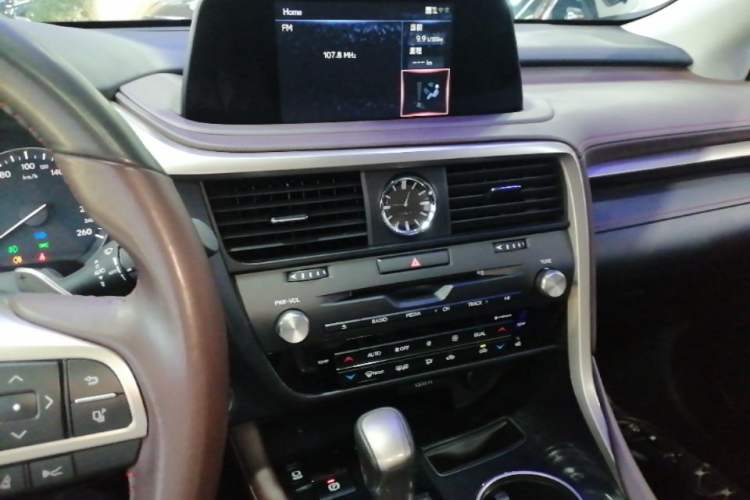 Used Lexus RX 2020 Facelifted 300 4x4 Elegant Edition Audio And AC Panel