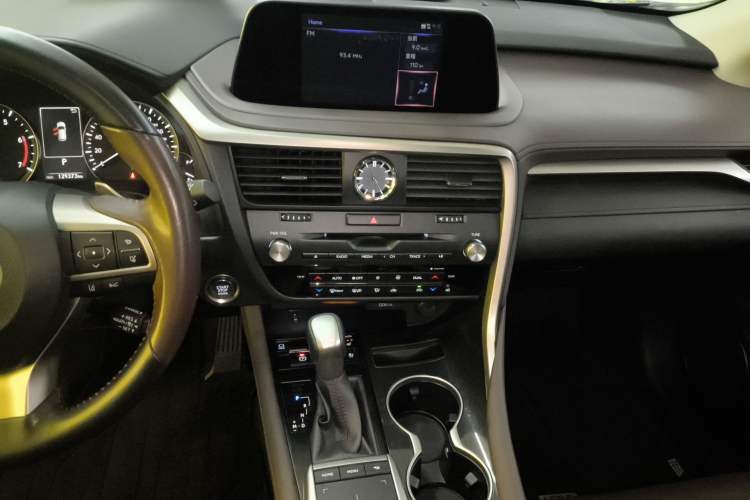 Used Lexus RX 2020 Facelifted 300 4x4 Elegant Edition Audio And AC Panel