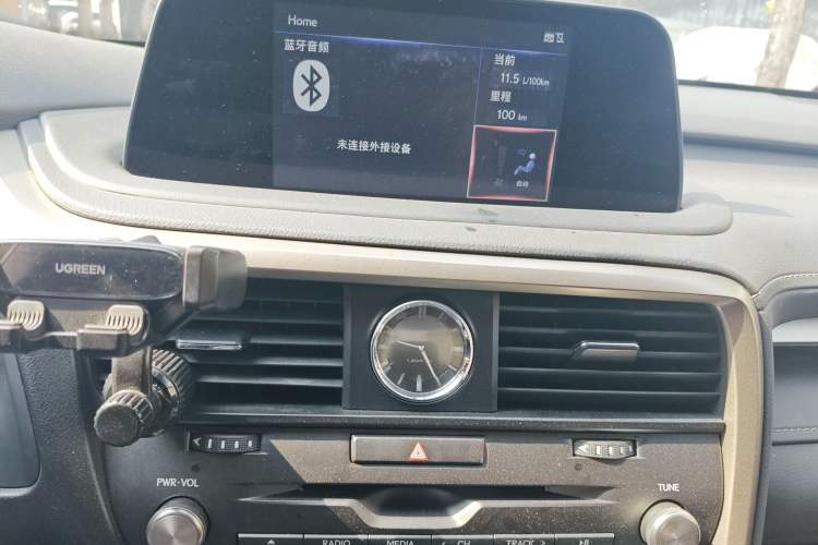 Used Lexus RX 2020 300 Two-Wheel Drive Elite Version China V Standard Audio And AC Panel