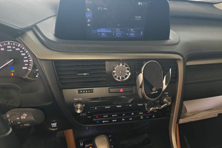 Used Lexus RX 2020 Facelifted 300 4x4 Elegant Edition Audio And AC Panel