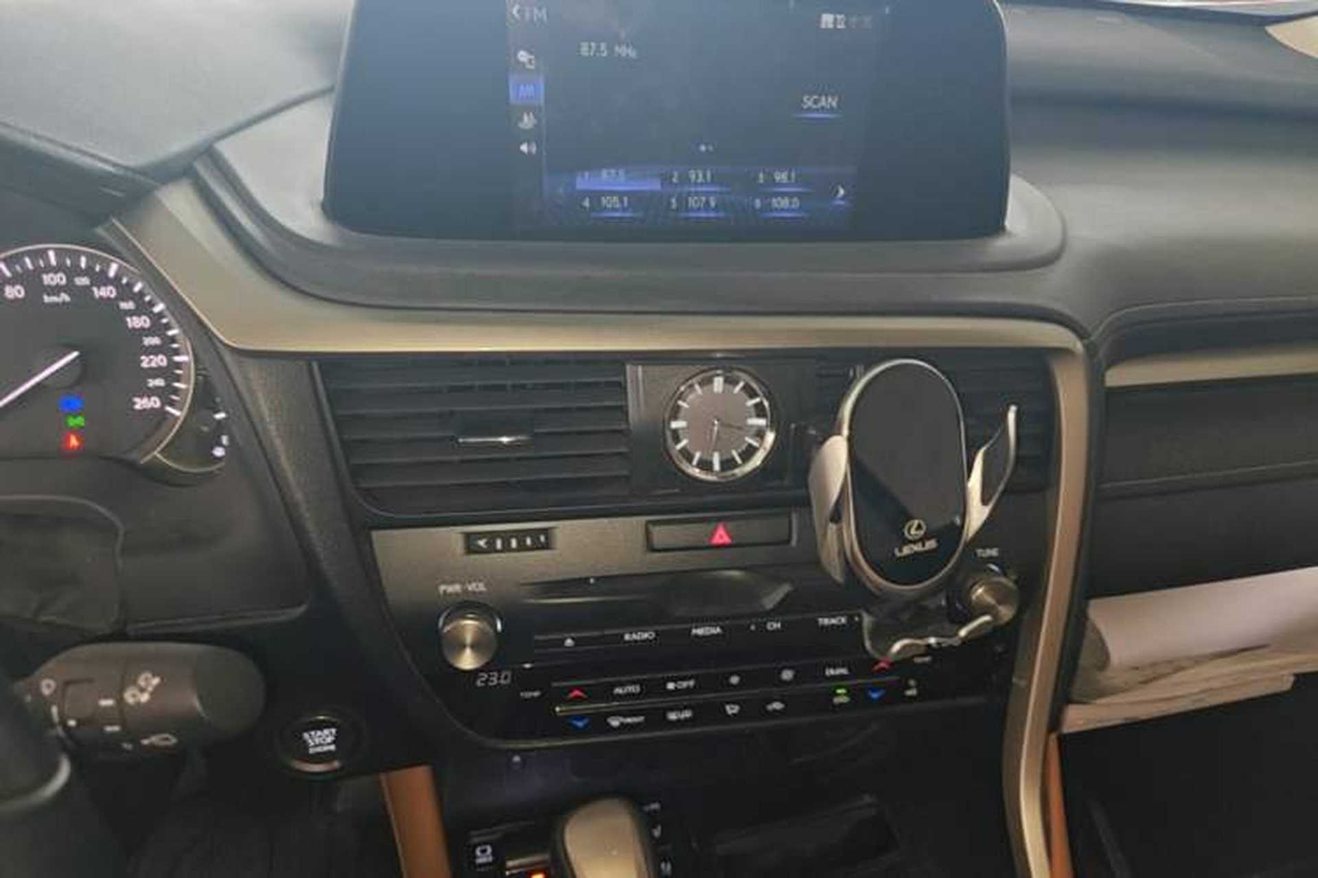 Used Lexus RX 2020 Facelifted 300 4x4 Elegant Edition Audio And AC Panel