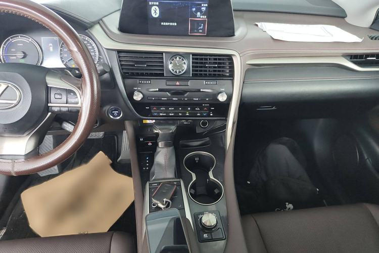 Used Lexus RX 2020 Revised Version 450h Four-Wheel Drive Elegant Edition Audio And AC Panel