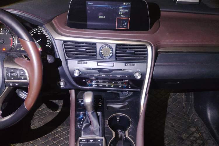 Used Lexus RX 2020 Facelifted 300 4x4 Elegant Edition Audio And AC Panel