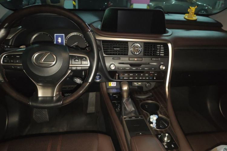 Used Lexus RX 2020 450h Four-Wheel Drive Luxury Version China V Standard Center Console