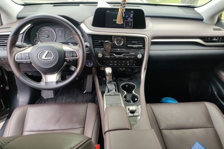 Used Lexus RX 2020 Revised Version 450hL Four-Wheel Drive Elegant Edition 7 Seats Center Console