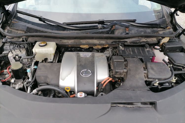 Used Lexus RX 2020 450h Four-Wheel Drive Elegant Edition China VI Standard Engine Bay