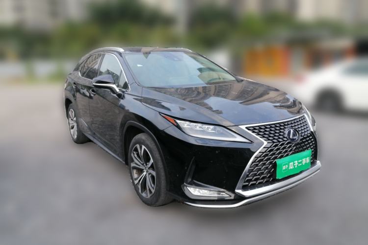 Used Lexus RX 2020 450h Four-Wheel Drive Elegant Edition China VI Standard Front Right 45 Deg