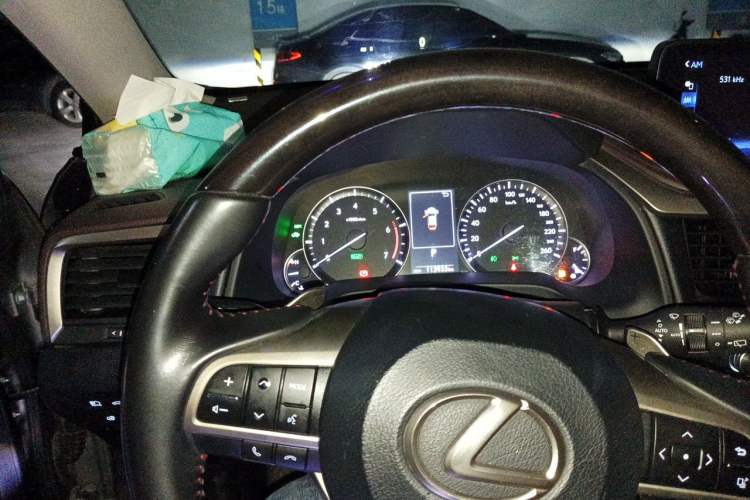 Used Lexus RX 2020 450hL Four-Wheel Drive Prestige Version 6 Seats China VI Standard Instrument Cluster
