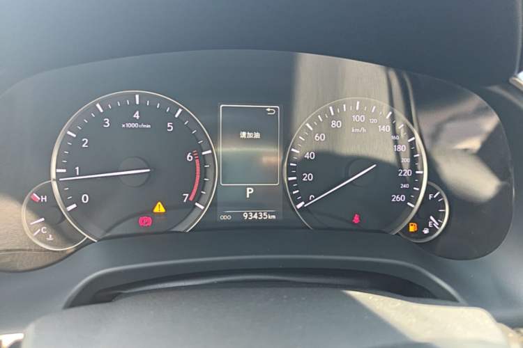 Used Lexus RX 2020 300 Two-Wheel Drive Elite Edition China VI Standard Instrument Cluster