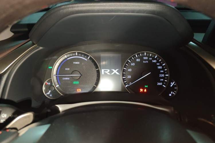 Used Lexus RX 2020 450h Four-Wheel Drive Luxury Version China V Standard Instrument Cluster