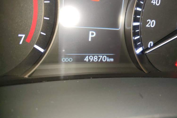 Used Lexus RX 2020 Revised Version 300 Two-Wheel Drive Comfort Edition Odometer Close Up