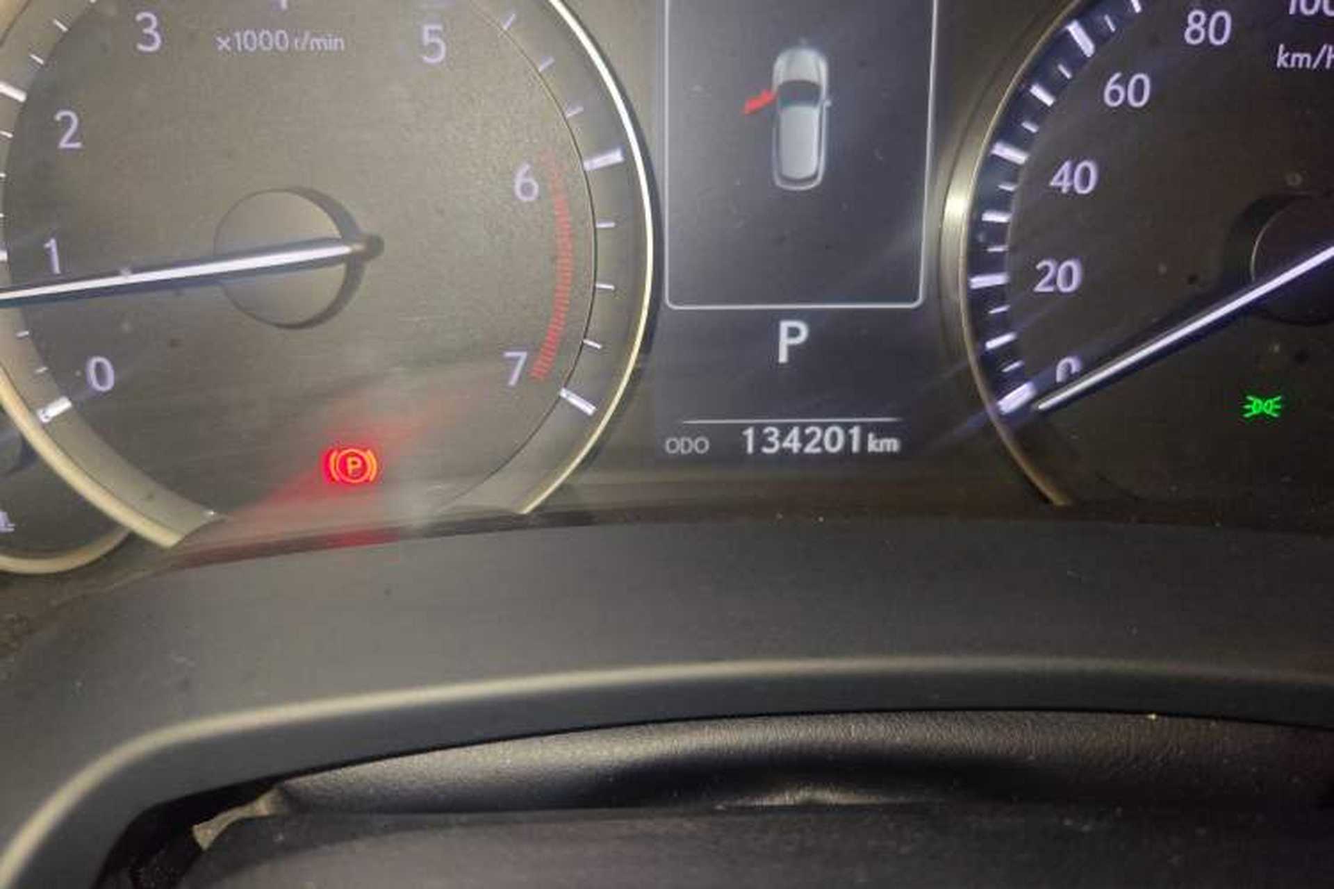 Used Lexus RX 2020 300 4x4 Elegant Edition China VI Odometer Close Up