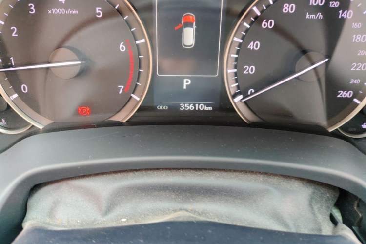 Used Lexus RX 2020 300 4x4 Elegant Edition China VI Odometer Close Up