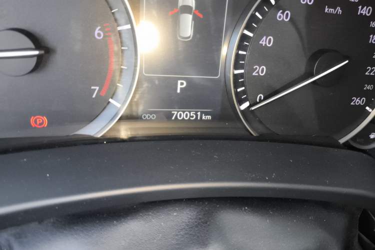 Used Lexus RX 2020 300 4x4 Elegant Edition China VI Odometer Close Up