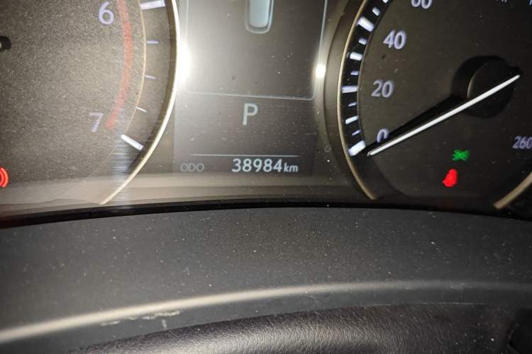 Used Lexus RX 2020 Revised Version 300 Two-Wheel Drive Comfort Edition Odometer Close Up