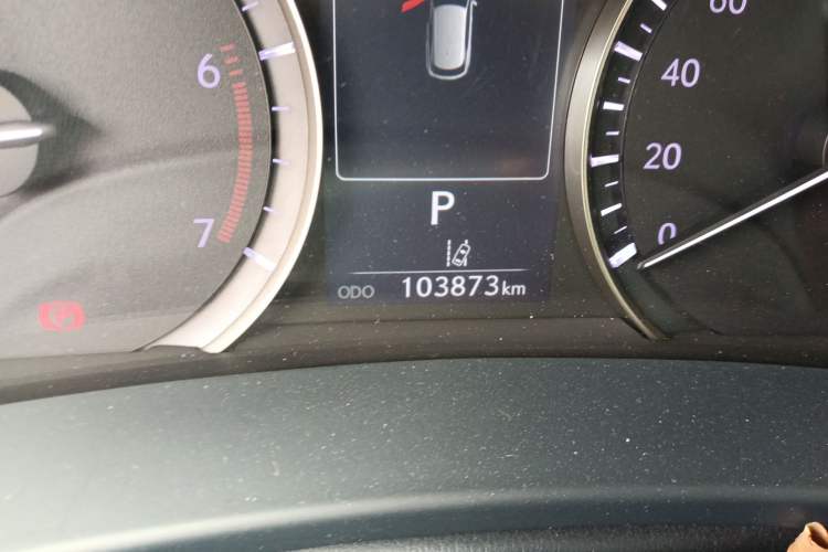 Used Lexus RX 2020 300 4x4 Elegant Edition China VI Odometer Close Up