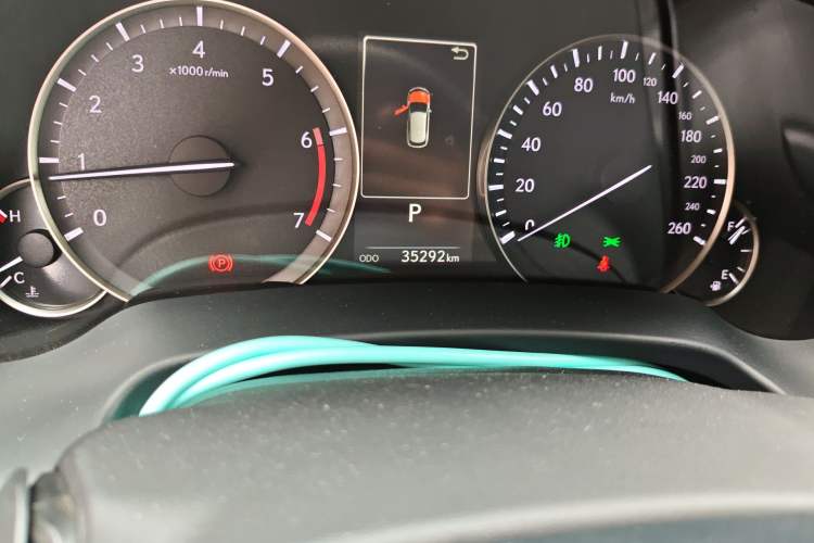 Used Lexus RX 2020 Revised Version 300 Two-Wheel Drive Comfort Edition Odometer Close Up