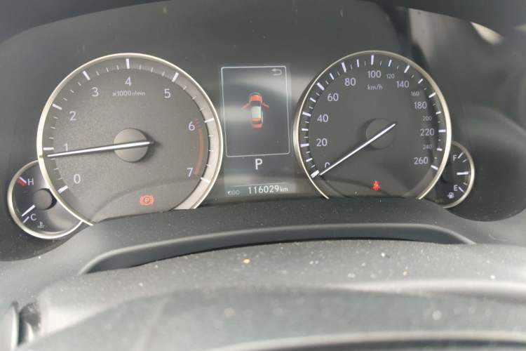 Used Lexus RX 2020 300 4x4 Elegant Edition China VI Odometer Close Up