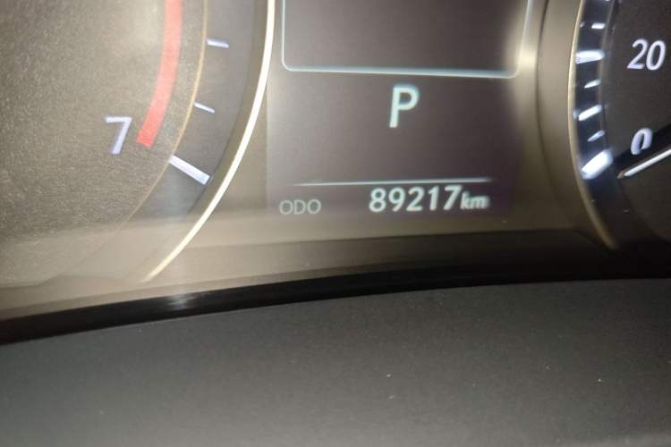 Used Lexus RX 2020 Revised Version 300 Two-Wheel Drive Comfort Edition Odometer Close Up