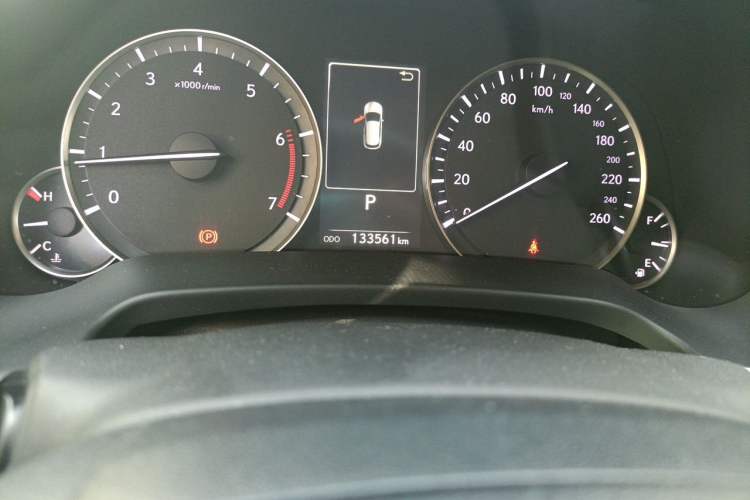 Used Lexus RX 2020 300 4x4 Elegant Edition China VI Odometer Close Up