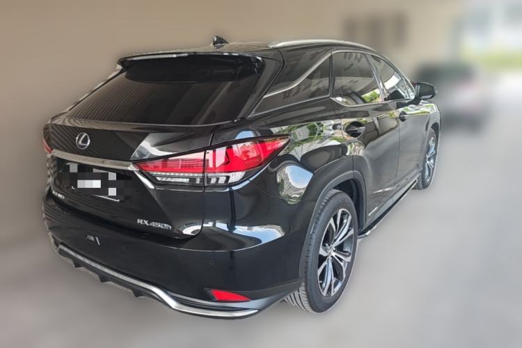 Used Lexus RX 2020 450h Four-Wheel Drive Elegant Edition China V Standard Rear Right 45 Deg