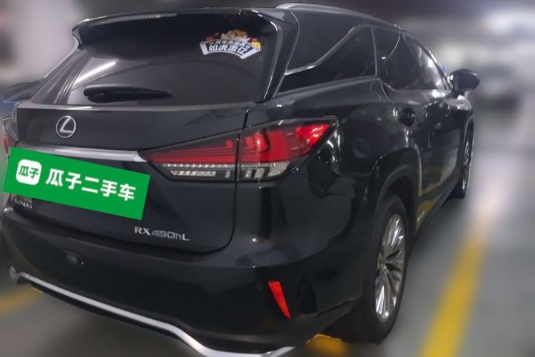 Used Lexus RX 2020 Revised Version 450hL Four-Wheel Drive Elegant Edition 7 Seats Rear Right 45 Deg