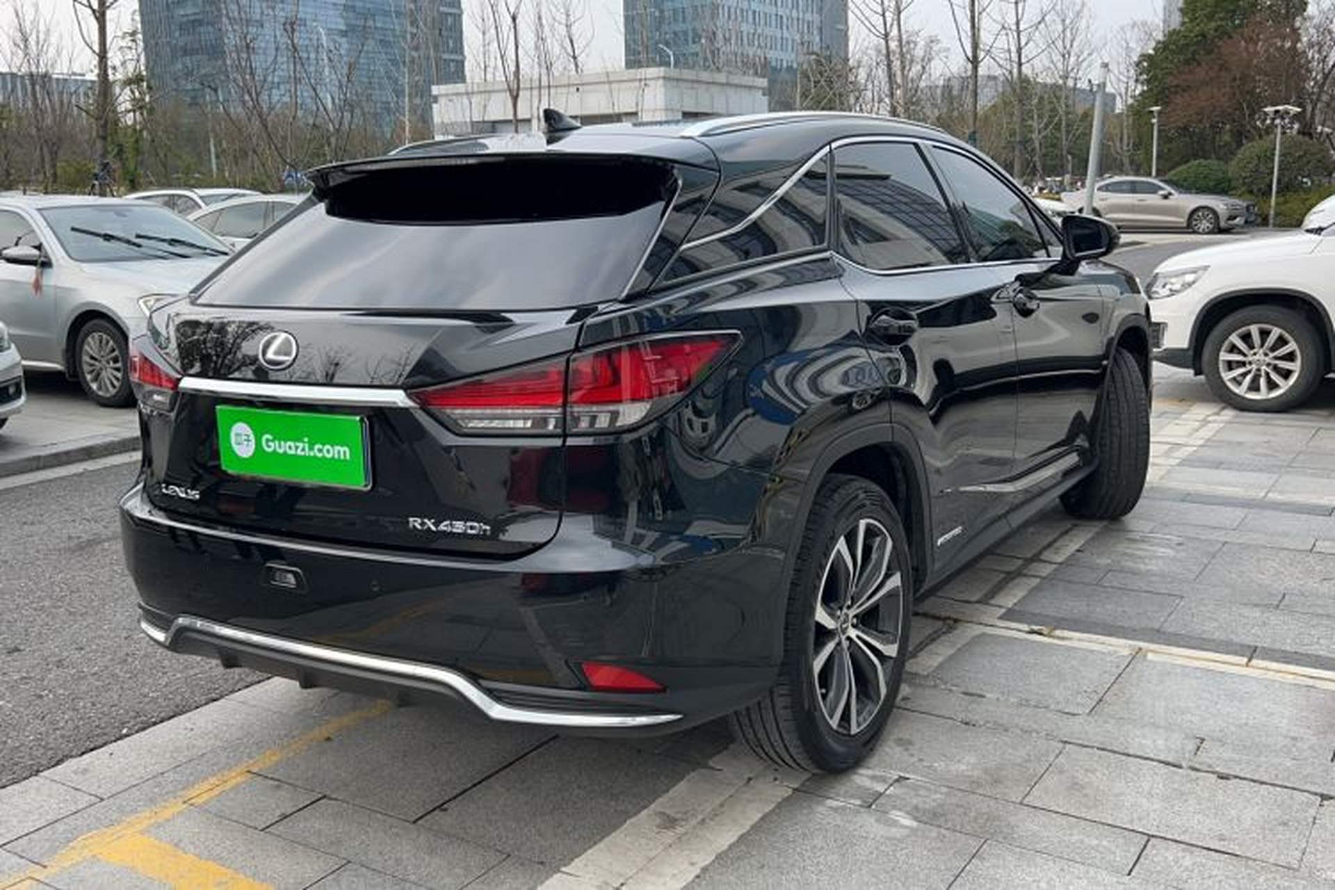Used Lexus RX 2020 Revised Version 450h Four-Wheel Drive Elegant Edition Rear Right 45 Deg