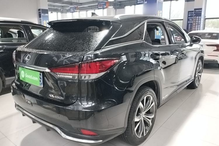 Used Lexus RX 2020 Revised Version 450h Four-Wheel Drive Elegant Edition Rear Right 45 Deg