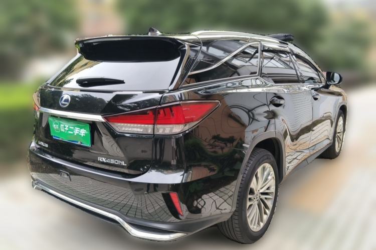 Used Lexus RX 2020 Revised Version 450hL Four-Wheel Drive Luxury Edition 6 Seats Rear Right 45 Deg