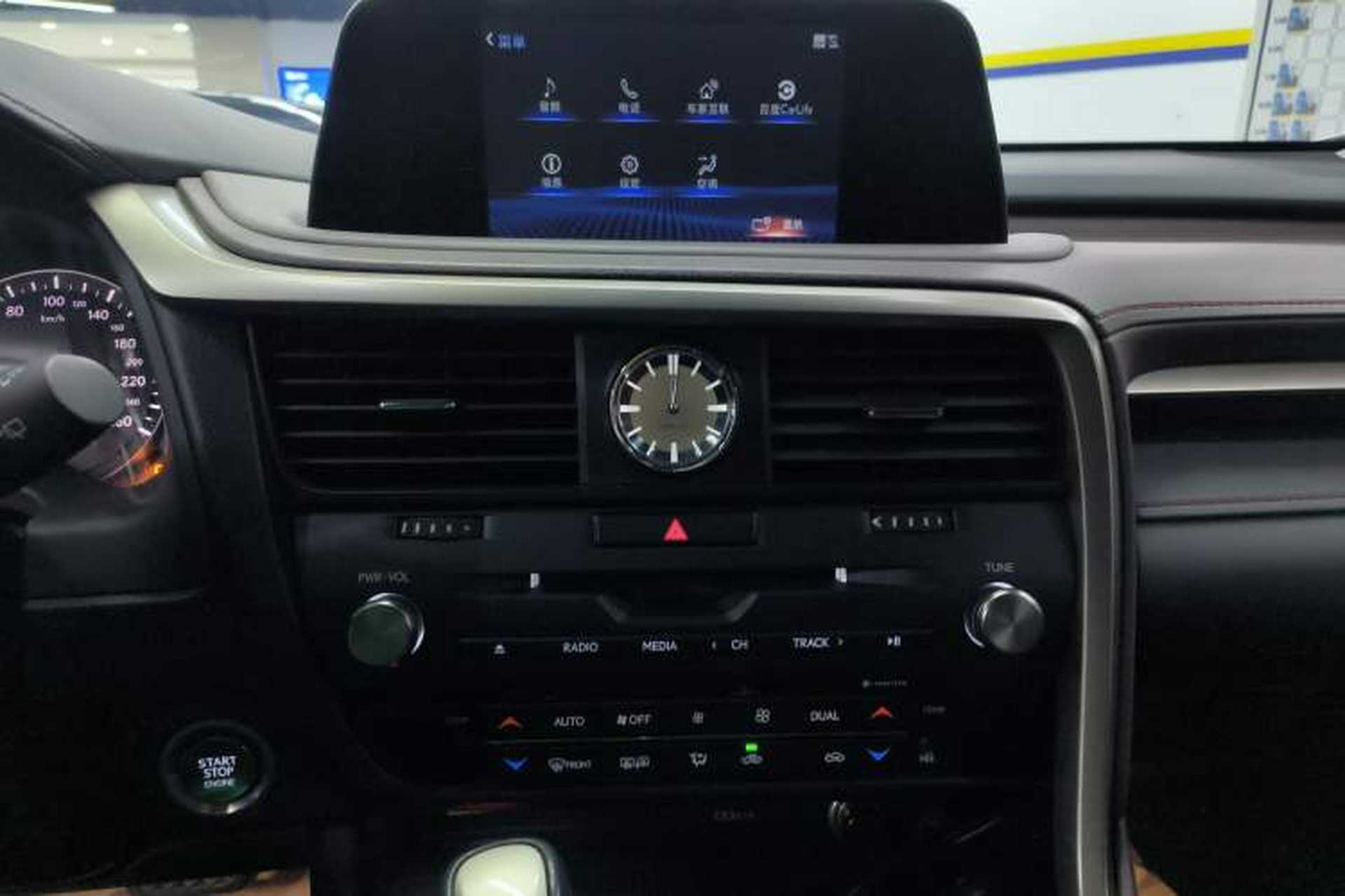 Used Lexus RX 2020 Facelifted 300 4x4 Elegant Edition Audio And AC Panel