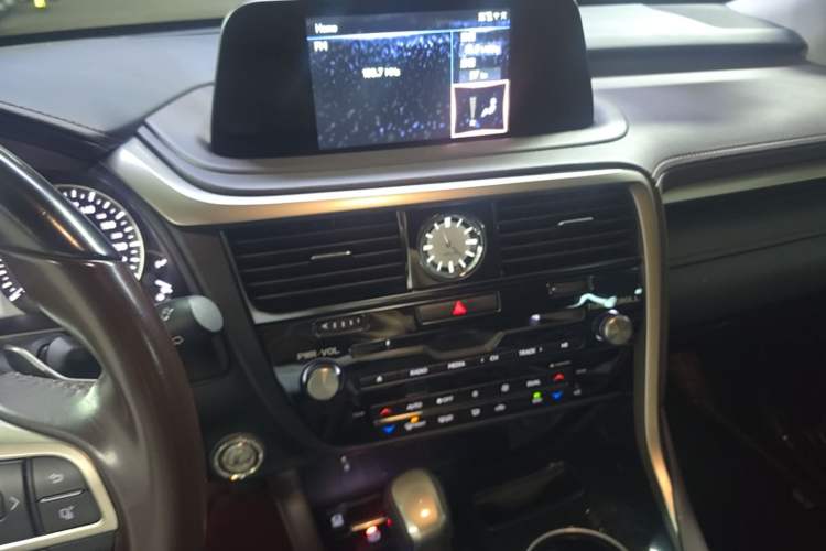 Used Lexus RX 2020 Facelifted 300 4x4 Elegant Edition Audio And AC Panel