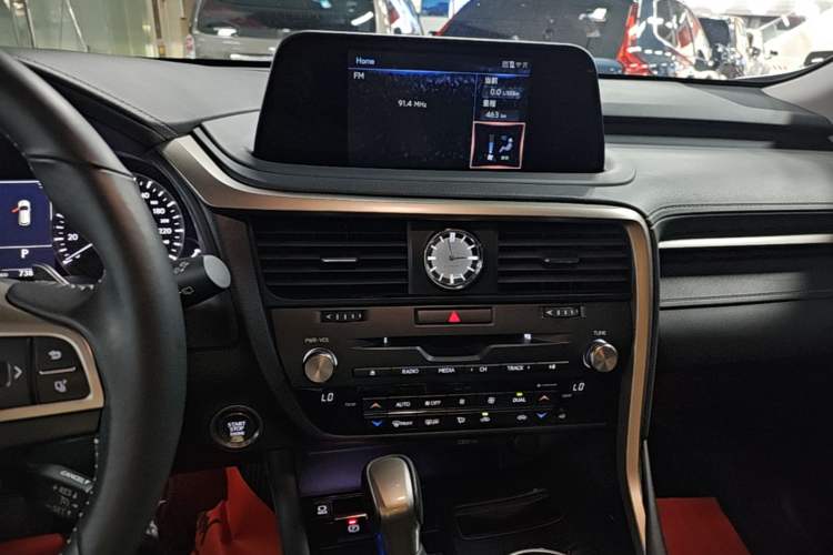 Used Lexus RX 2020 Revised Version 300 Two-Wheel Drive Elite Edition Audio And AC Panel