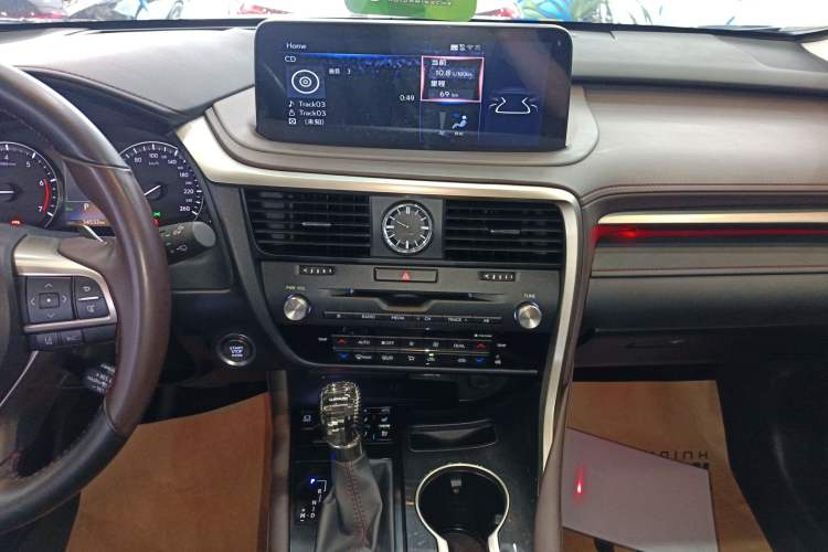 Used Lexus RX 2020 Facelifted 300 4x4 Elegant Edition Audio And AC Panel