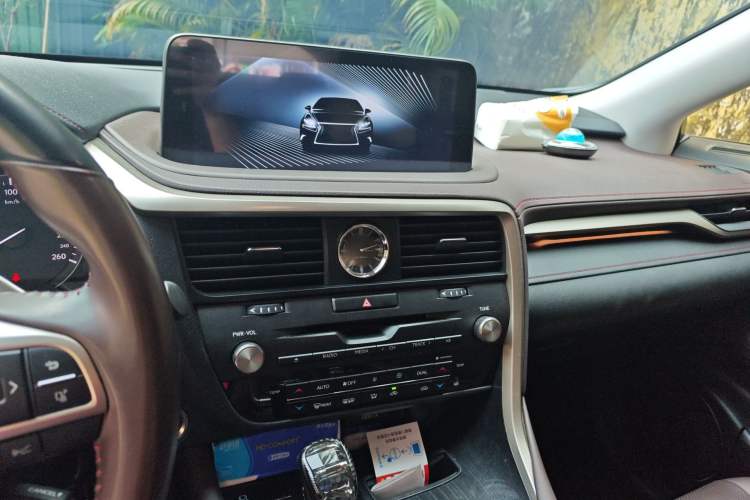 Used Lexus RX 2020 Facelifted 300 4x4 Elegant Edition Audio And AC Panel