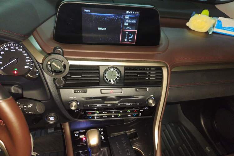 Used Lexus RX 2020 Facelifted 300 4x4 Elegant Edition Audio And AC Panel
