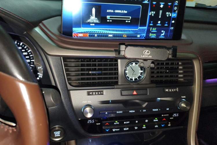 Used Lexus RX 2020 Facelifted 300 4x4 Elegant Edition Audio And AC Panel