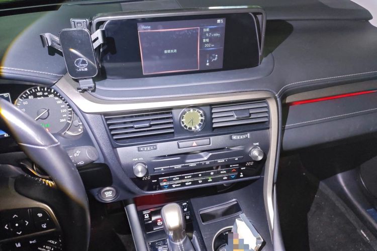 Used Lexus RX 2020 Facelifted 300 4x4 Elegant Edition Audio And AC Panel