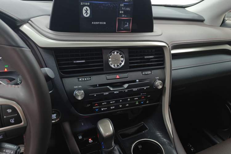 Used Lexus RX 2020 Facelifted 300 4x4 Elegant Edition Audio And AC Panel