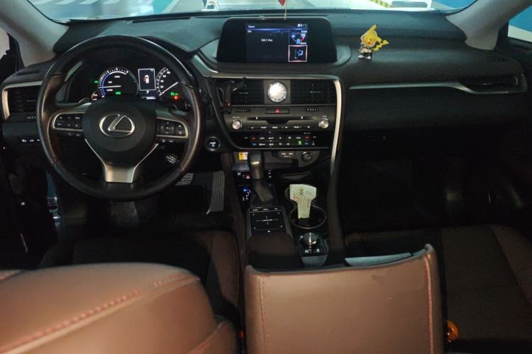 Used Lexus RX 2020 Revised Version 450h Four-Wheel Drive Elegant Edition Center Console