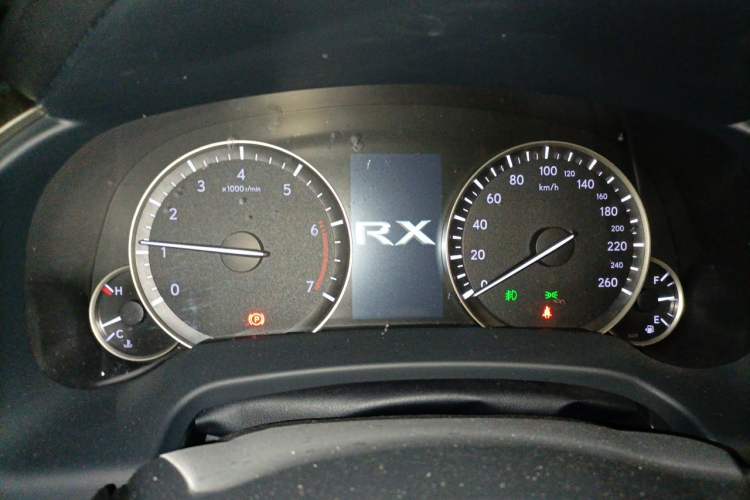 Used Lexus RX 2020 300 Two-Wheel Drive Elite Version China V Standard Instrument Cluster