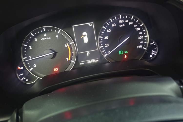 Used Lexus RX 2020 Facelifted 300 4x4 Elegant Edition Odometer Close Up