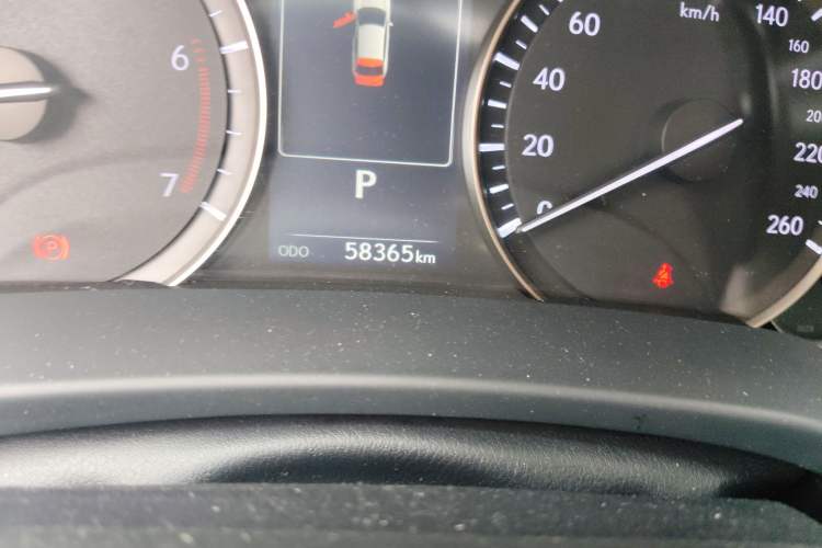 Used Lexus RX 2020 300 Two-Wheel Drive Elite Edition China VI Standard Odometer Close Up